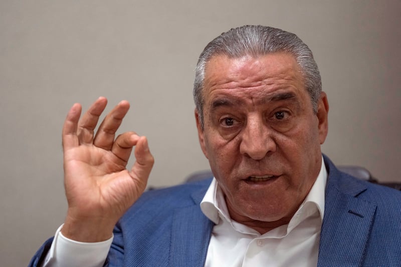 Hussein al-Sheikh has been named Mahmoud Abbas’s vice-president. Photograph: AP