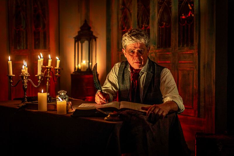 Andrew Bennett in Dracula: A Journey Into Darkness. Photograph: Allen Kiely