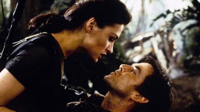 Pierce Brosnan and Famke Janssen in GoldenEye. Photograph: Universal Pictures