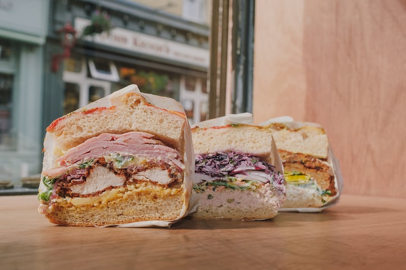 An Bosca Lóin is a collaboration between Hapi Bakery and the Irish language cafe Plámás. Photograph: Ciarán MacChoncarraige