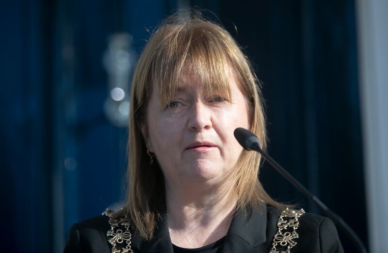 Dublin Lord Mayor Caroline Conroy. Photograph: Gareth Chaney/Collins Photos