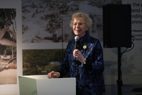 World leaders need to be ‘10 times more ambitious’ on climate change action, says Mary Robinson 