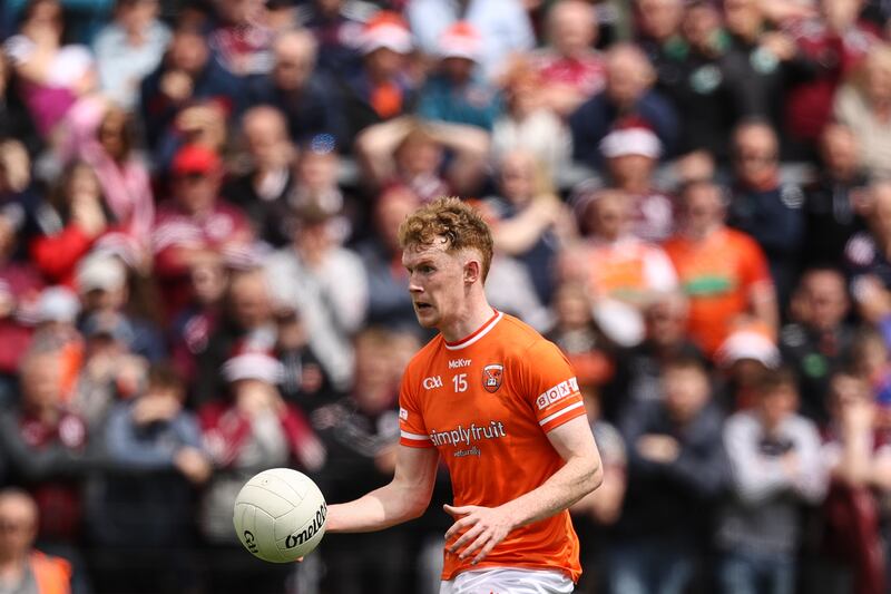 Armagh's Conor Turbitt. Photograph: Ben Brady/Inpho