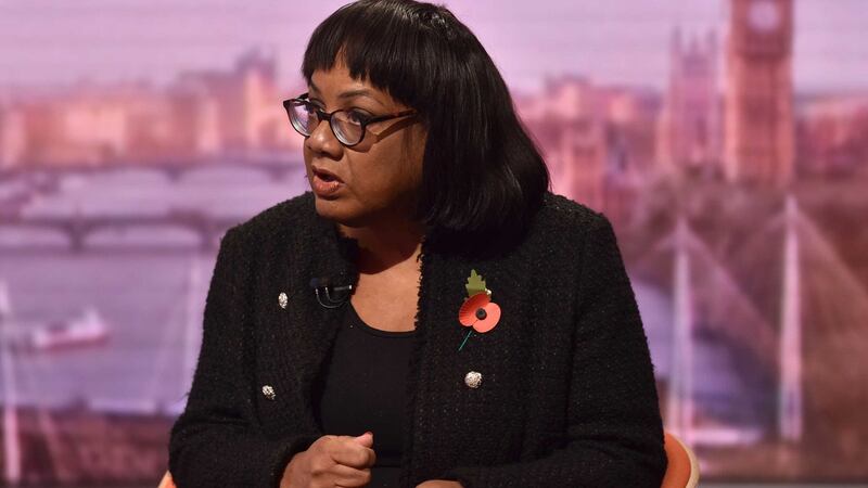 Diane Abbott is Britain's longest-serving black politician. Photograph:  Jeff Overs/PA