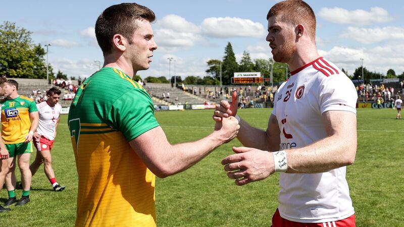 Rubbing Donegal’s nose was no way part of the master plan for Tyrone last summer. But it was an added bonus to lifting the Sam Maguire. Photograph: Laszlo Geczo/Inpho