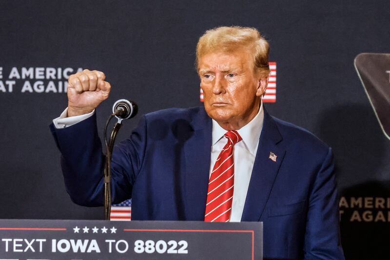 Donald Trump. Photograph: Tannen Maury/AFP via Getty Images