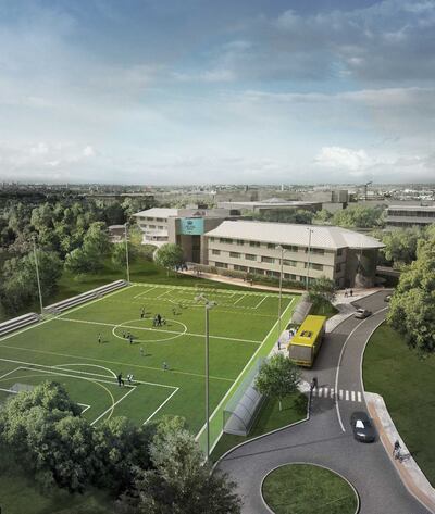 An artist's impression of Nord Anglia International School Dublin