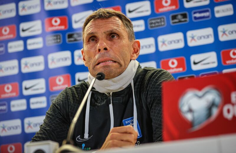 Gus Poyet: 'I never had a coach who told me to dive, I promise you. Did I dive when I was young? Yeah, a lot.' Photograph: Ryan Byrne/Inpho