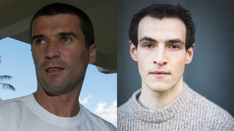 Roy Keane will be played by Éanna Hardwicke. Photographs: Andrew Paton/Inpho & Wil Coban