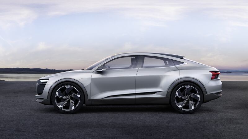 Audi’s upcoming E-Tron sportback: due in Ireland in Spring 2020