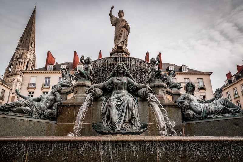 The Place Royale historic square in the city centre. Photograph: Getty Images