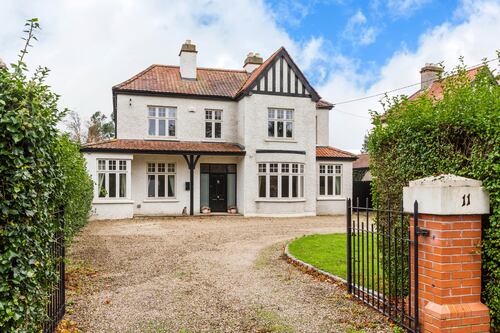 Early 20th-century home with contemporary interior on Marlborough Road for €3.25m