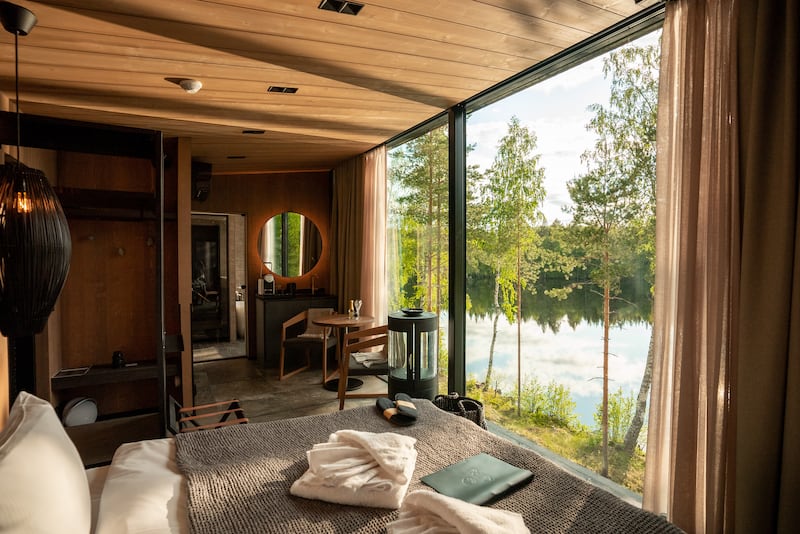 Stay in luxury Oroko partner properties overlooking Finland’s beautiful lake-filled landscape