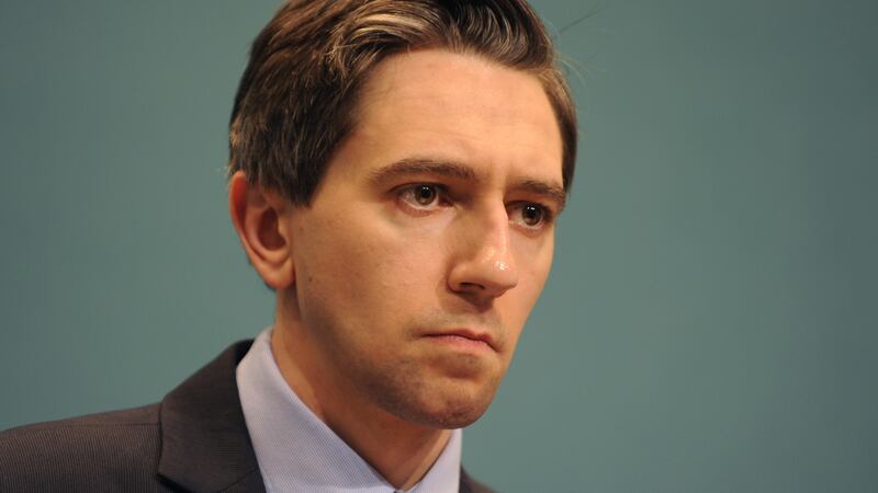 Minister for Health Simon Harris speaking to the media on the CervicalCheck scandal in Government Buildings on Friday. Photograph: Aidan Crawley