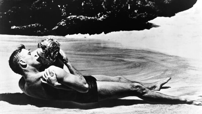 6. Halona Cove in Oahu, Hawaii, where  this famous scene from the film From here to eternity was filmed.