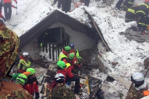 Italian authorities facing questions on response pre-avalanche