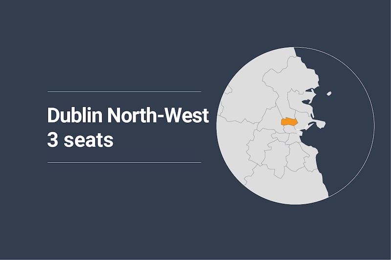 Dublin North West Constituency map