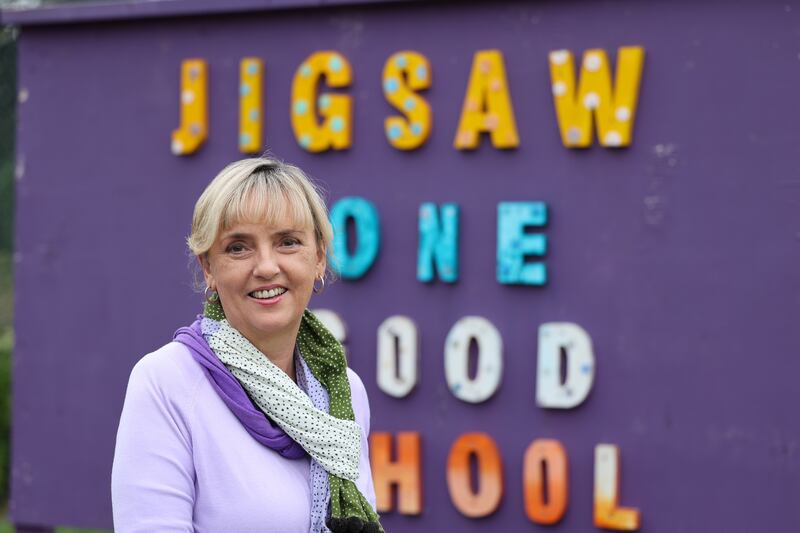 "Teachers need to be able to talk to other teachers at break times and lunchtime about the pressures of the classroom and other things,” says Burke.  Photograph Nick Bradshaw/The Irish Times