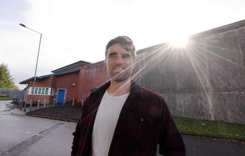 Ronan Conway: self-development facilitator and former Cork hurler at Castlerea Prison. 'In every group there is an incredible amount of knowledge and wisdom.' Photograph: Alan Betson