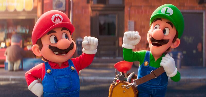  The Super Mario Bros Movie is the 16th highest grossing film of all time — and could still go higher. Photograph: Nintendo and Universal Studios/ AP