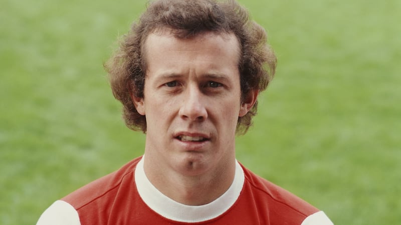 Liam Brady before the 1980/81 season at Highbury on July 23rd, 1980. Photograph: Allsport/Getty Images