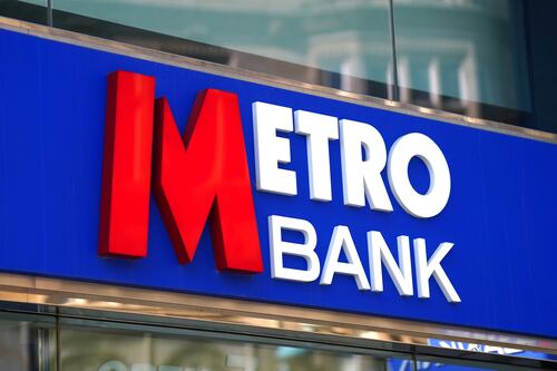 Metro Bank chair meets UK financial watchdogs as shares plummet