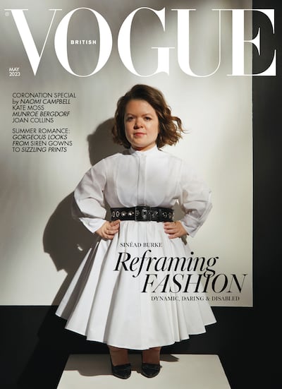 Sinéad Burke on the cover of Vogue