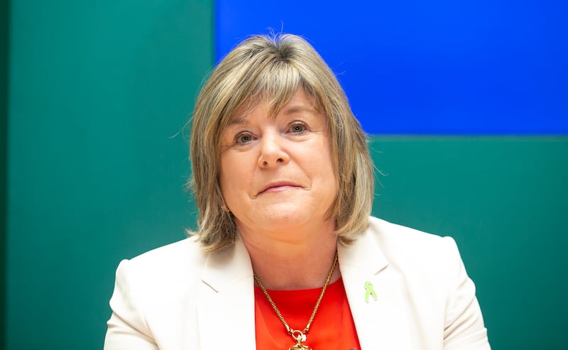 Mary Butler becomes the Government’s Chief Whip. Photograph: Gareth Chaney/Collins
