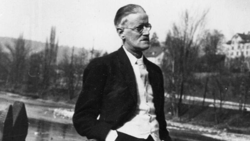 James Joyce pictured in Zurich in 1938