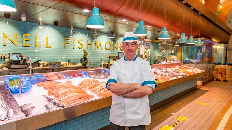 Pat O’Connell of O’Connell’s Fishmongers. Photograph: Michael Mac Sweeney/Provision