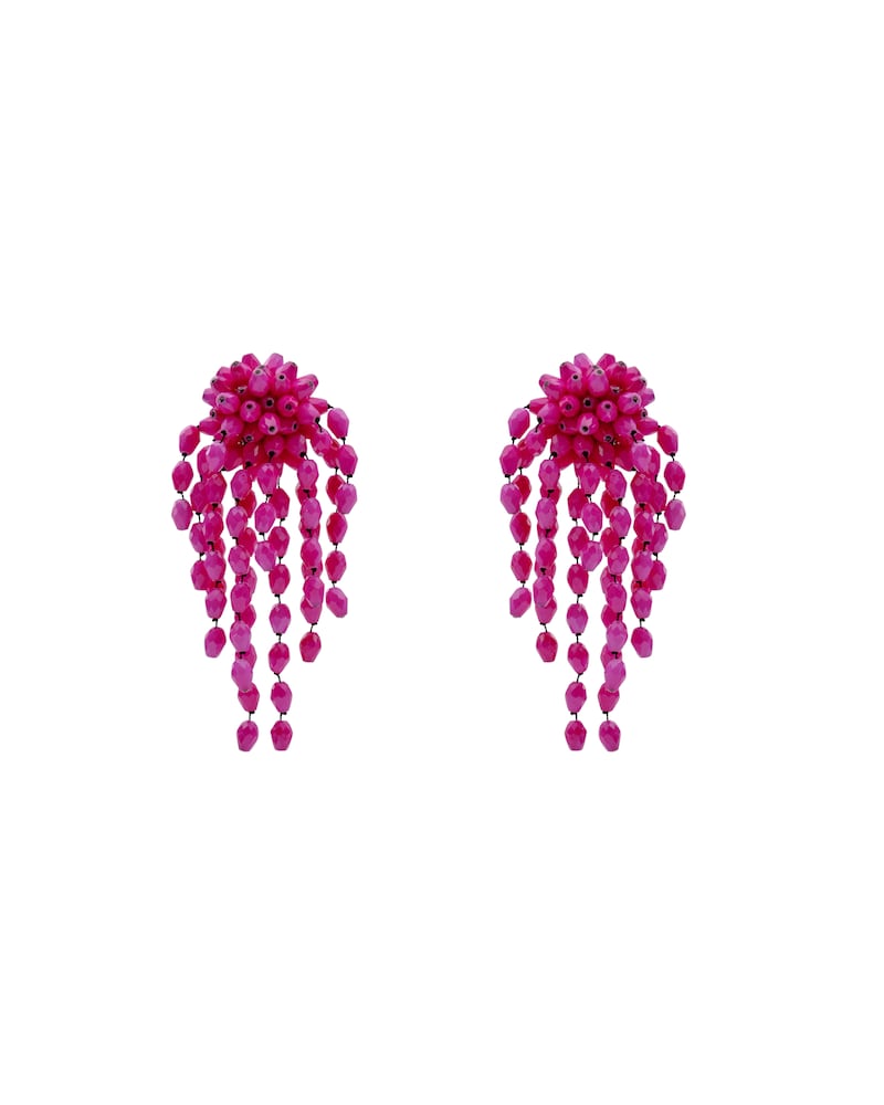 Hanabi earrings, €250 by Isabel Marant at Costume