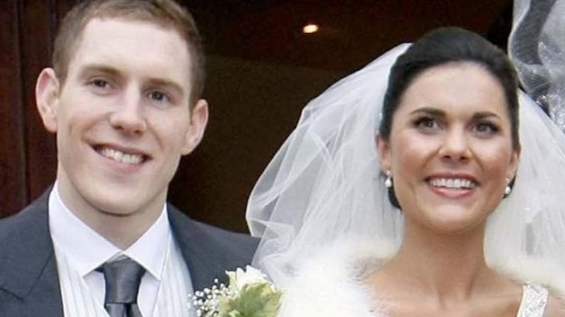 Michaela McAreavey with her husband John on their wedding day