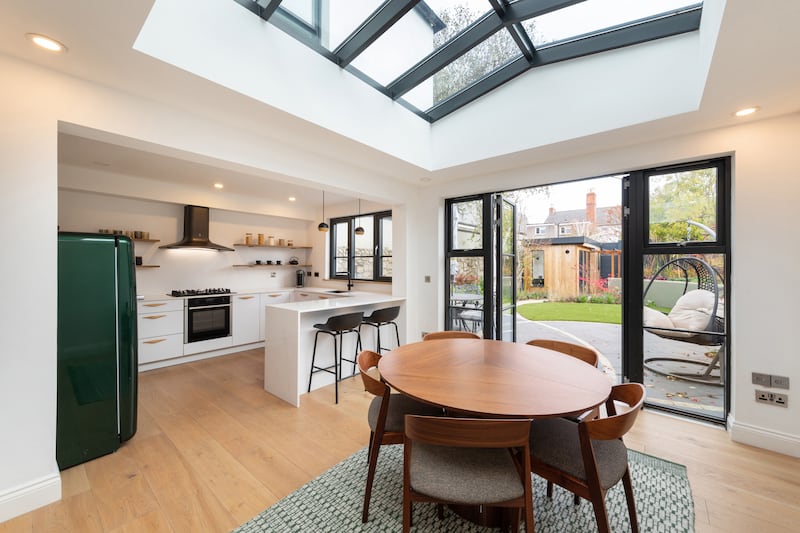 Open-plan kitchen