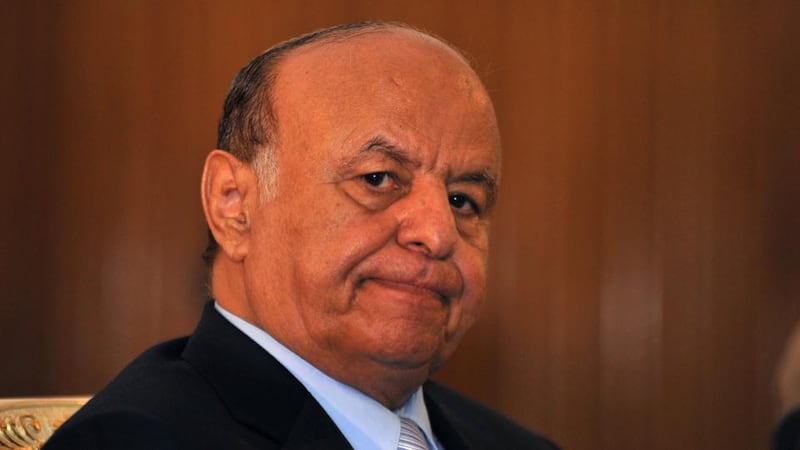 Resigned  Yemeni president Abd-Rabbu Mansour Hadi photographed in March 2013. Photograph: Yahya Arhab/EPA