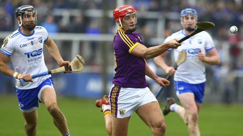 Lee Chin in action during Wexford’s win over Waterford. Photograph: Ken Sutton/Inpho