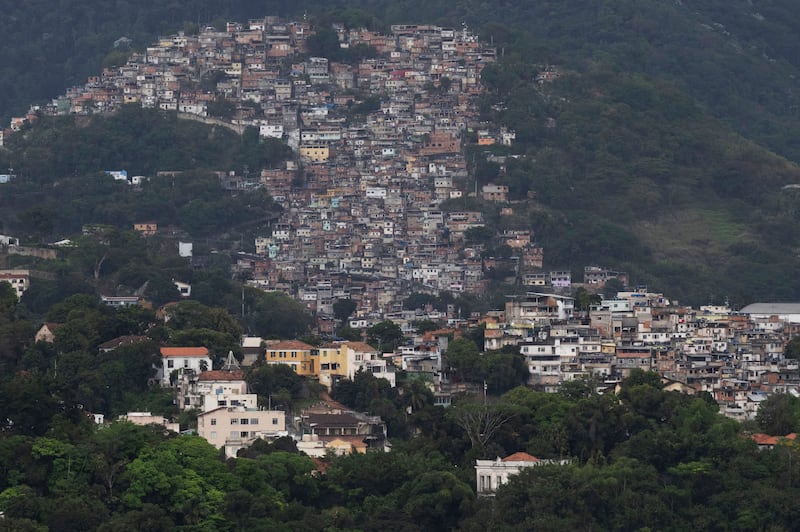 Rio: the city's Dona Marta favela. Photograph: Pablo Porciuncula/AFP/Getty