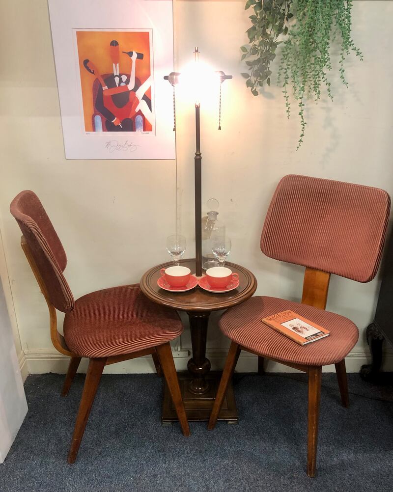 Sweeney says that anyone looking to find a “unique conversation piece or just a practical piece of furniture”, will find it in Oxfam Home