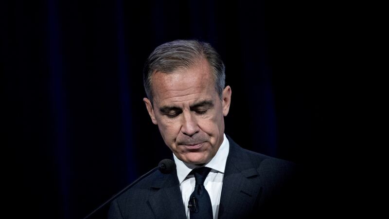 Not angry, just disappointed: Bank of England governor Mark Carney contemplates Brexit. Photograph: Andrew Harrer/Bloomberg