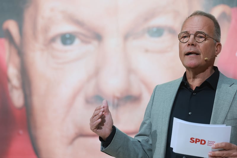 Social Democratic Party (SPD) secretary general Matthias Miersch. Photograph: Clemens Bilan/EPA-EFE