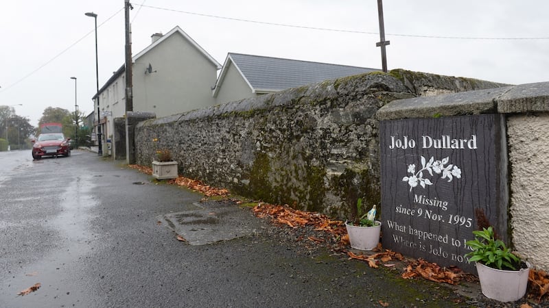 The memorial plaque to  JoJoDullard, in Moone, Co. Kildare.Photograph: Dara Mac Dónaill