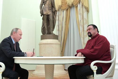 Patrick Freyne: My day with Steven Seagal, Putin’s new envoy