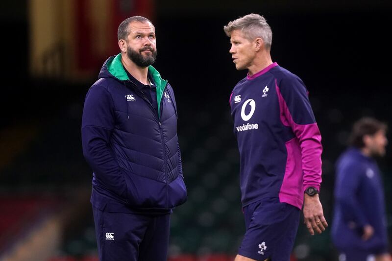 If Andy Farrell's side don't get ambushed by Warren Gatland's Wales in Cardiff, they could go on to triumph in the tournament,. Photograph: Mike Egerton/PA