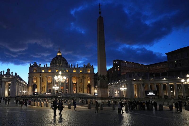 Medics have suggested the Pope is over the worst of his infection, though they are not saying he is out of danger yet. Photograph: AP