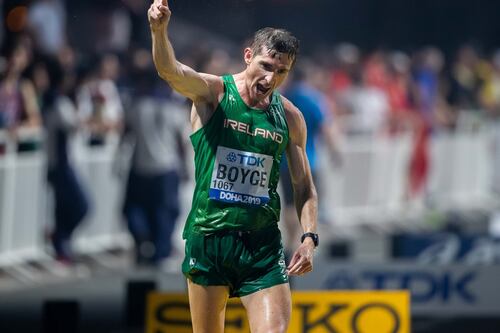 Brendan Boyce walks the walk in searing heat of Doha