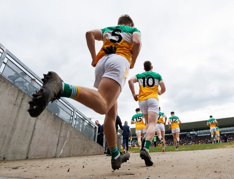 Offaly are well placed to secure promotion to Division Two, but face a tricky test against fellow-contenders Clare in their final game. Photograph: James Crombie/Inpho 