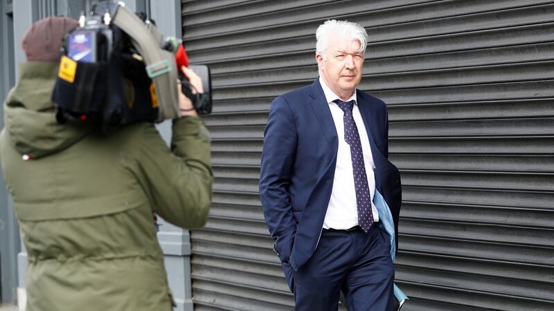 Detective sergeant Jim Kirwan   told the court gardaí were strongly objecting to bail due to the seriousness of the charges. Photograph: Jason Cairnduff/Reuters