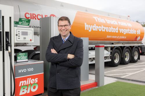 Circle K Ireland’s delivery fleet to be fuelled by HVO renewable diesel