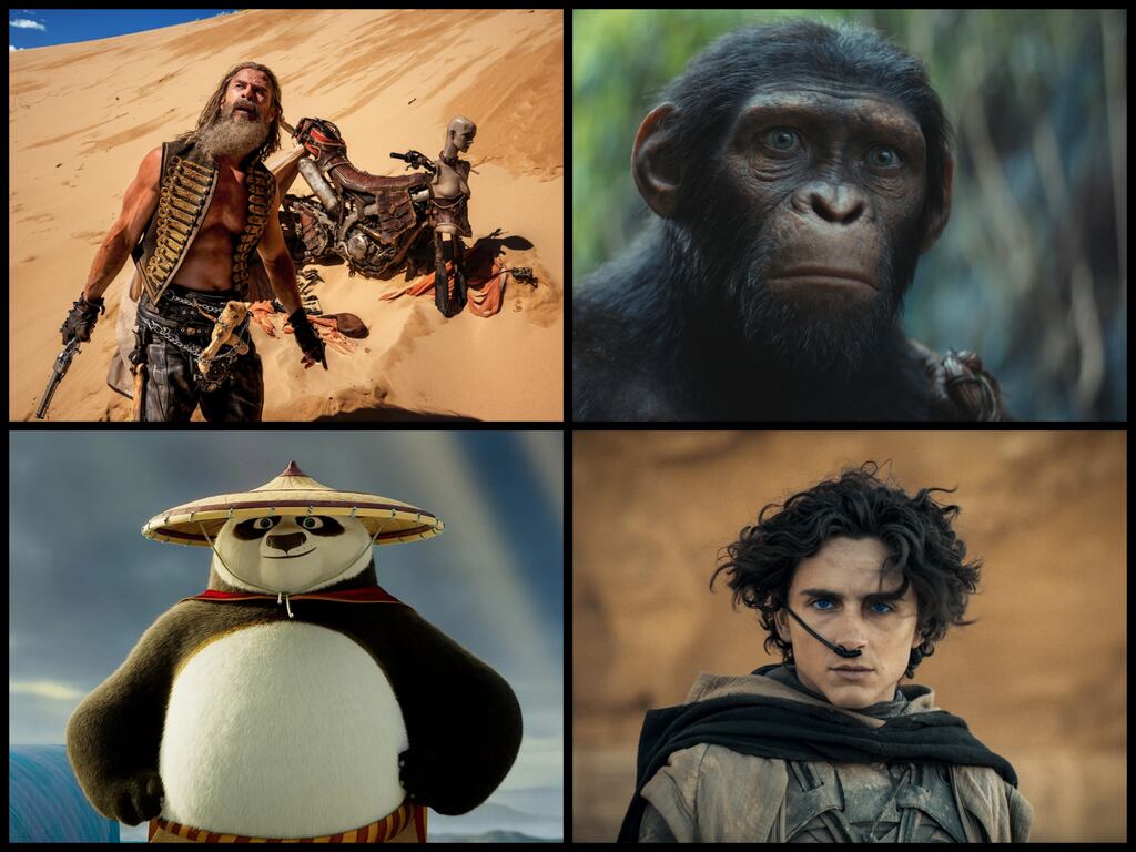 Big earners: Furiosa: A Mad Max Saga, Kingdom of the Planet of the Apes, Dune: Part Two and Kung Fu Panda 4