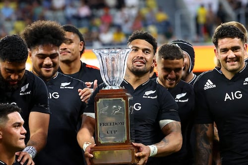 All Blacks edge Springboks in 100th test to win Rugby Championship