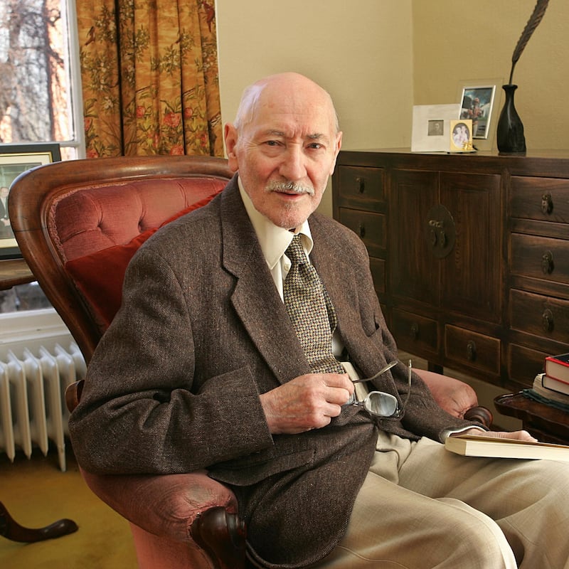 David Marcus at home in Rathgar, Dublin, in 2008. Photograph: Matt Kavanagh